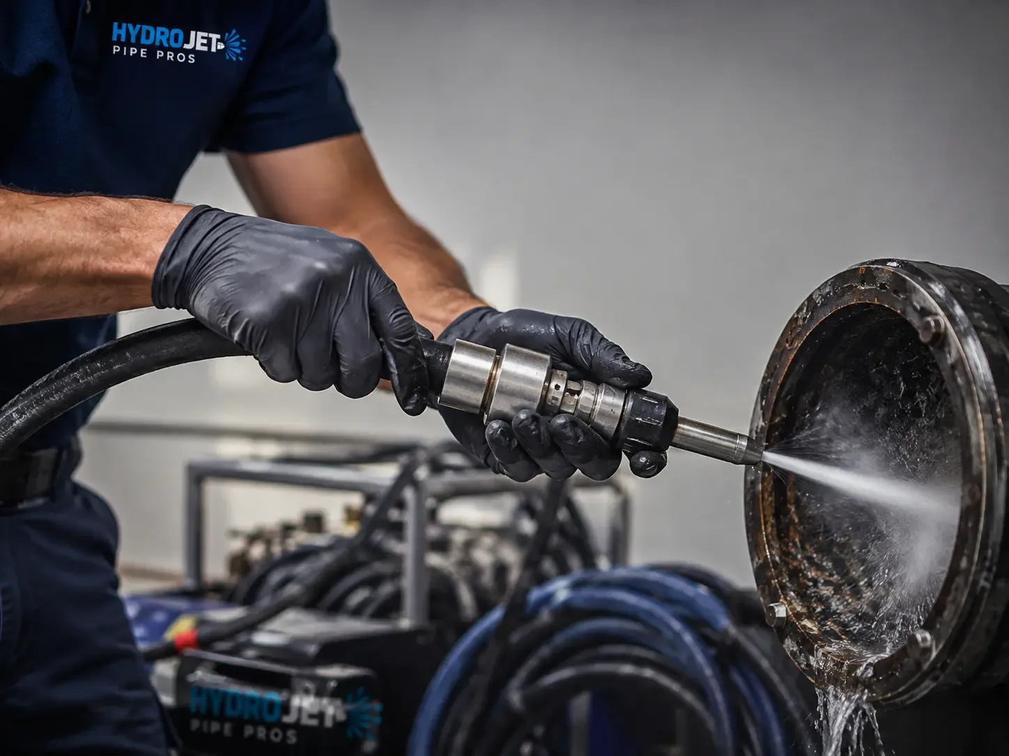 Hydro Jet Pipe Descaling in Garrison, TX